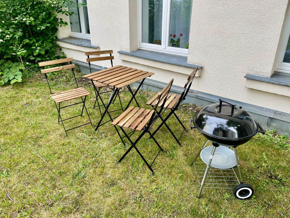 Wohlfuehl-Oase Mitten In Der Stadt - Garten, Grill, Netflix Und Drucker Leipzig Exterior photo